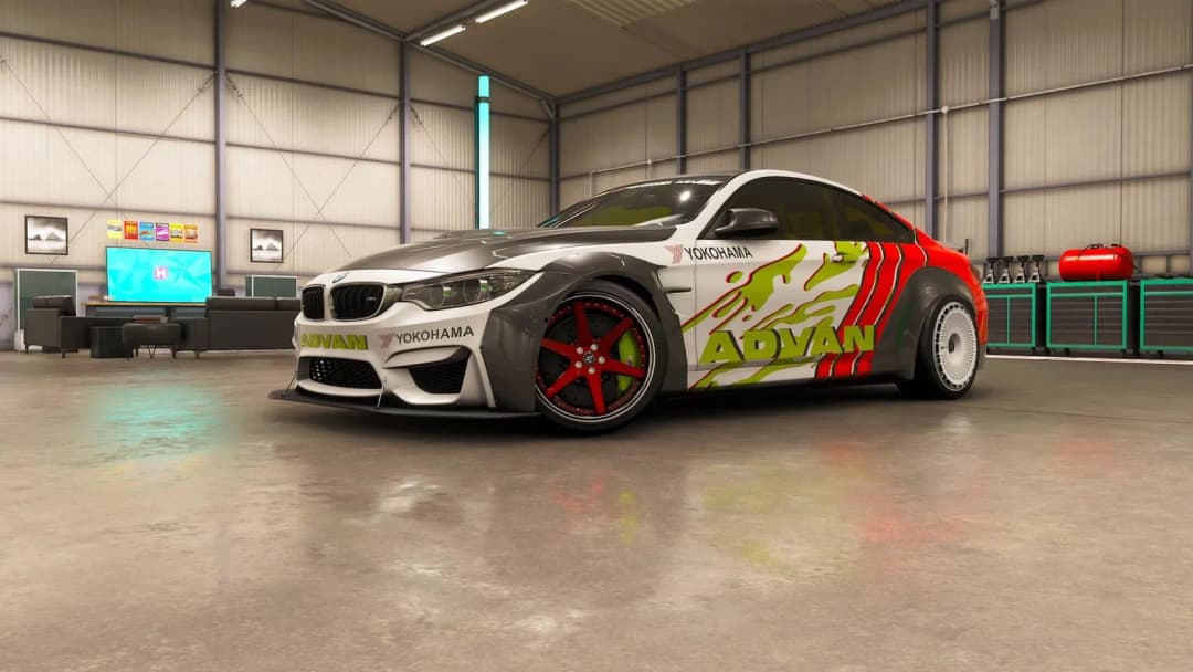 2014 BMW M4 Advan freestyle