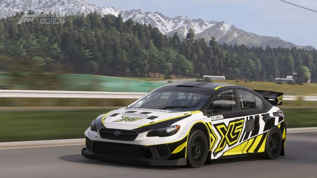 XS Radio livery for the 2018 Subaru WRX STI ARX Supercar (SC: 111069338)