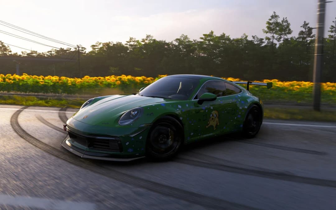 2019 Porsche 911 Carrera S - Adventure Time Pixelart