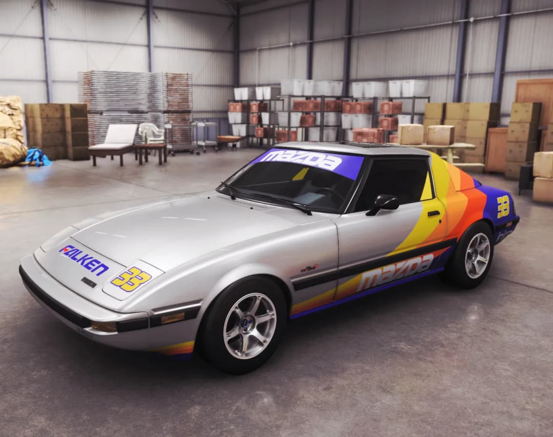 Seasonal Time Attack A700 1985 Mazda RX-7 GSL-SE
