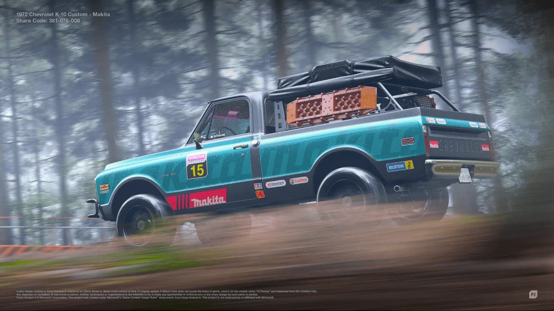1972 Chevrolet #15 Makita K-10 Custom