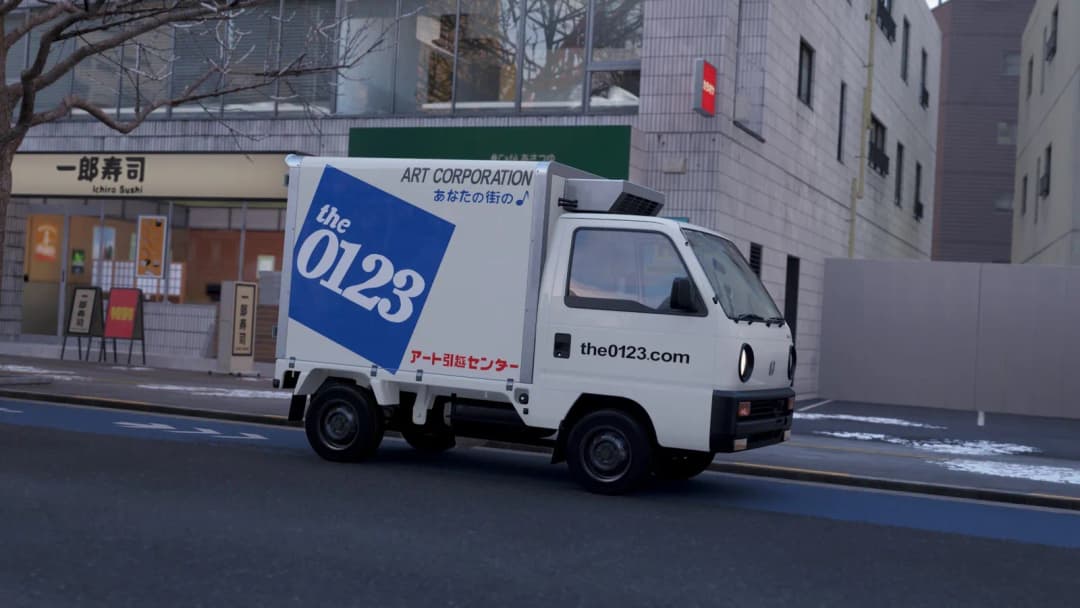 Honda Acty "the0123" moving truck. SC: 170 238 851
