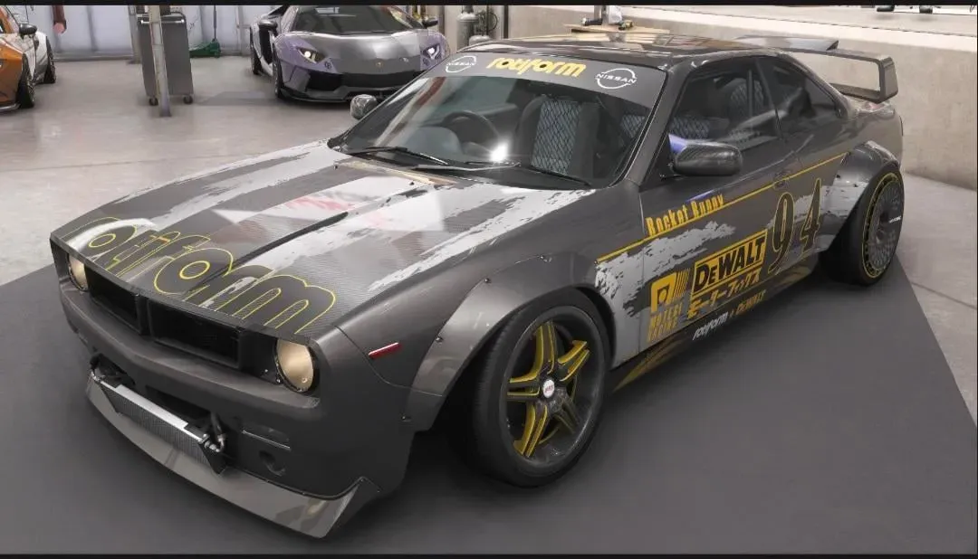 Nissan Silvia 1998 kit Rocket Bunny " Dewalt " 170.354.827