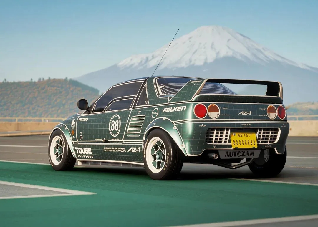 Blueprint Autozam AZ-1