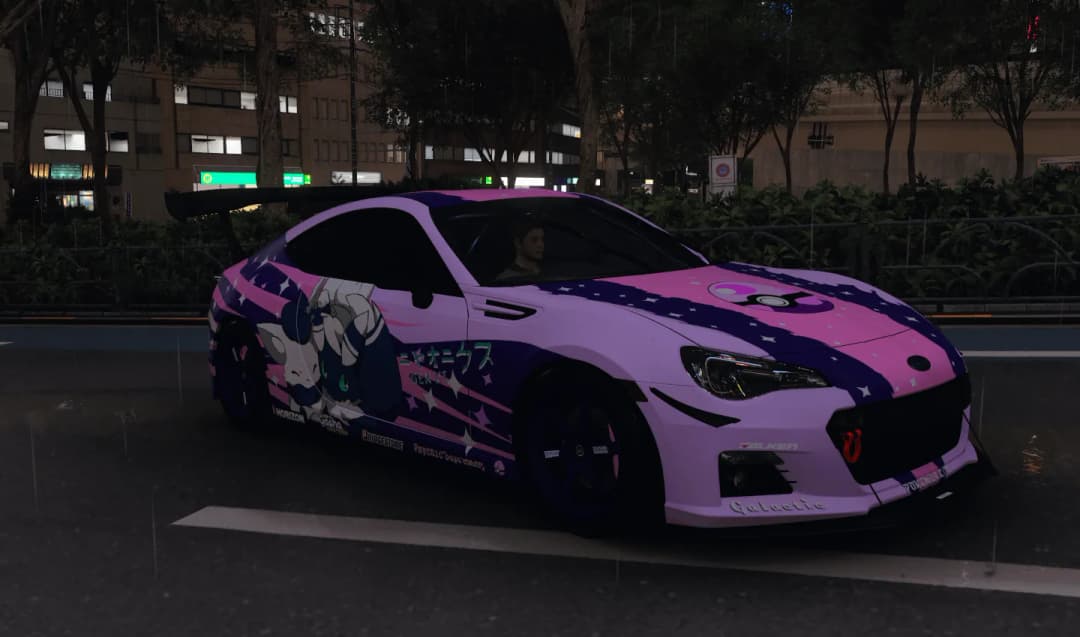 Pokemon Meowstic - 2013 Subaru BRZ