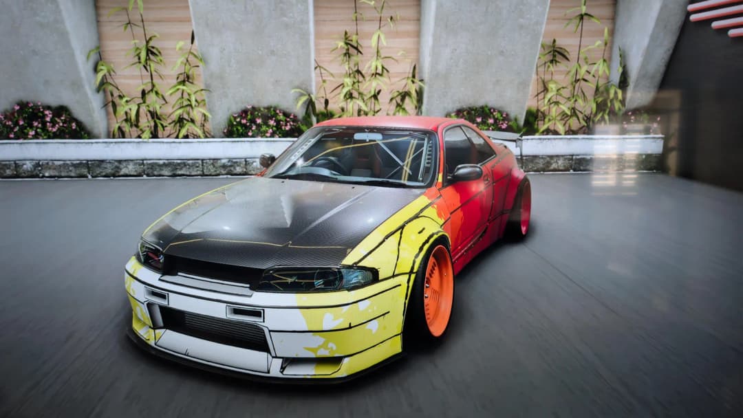 Cartoon paintjob