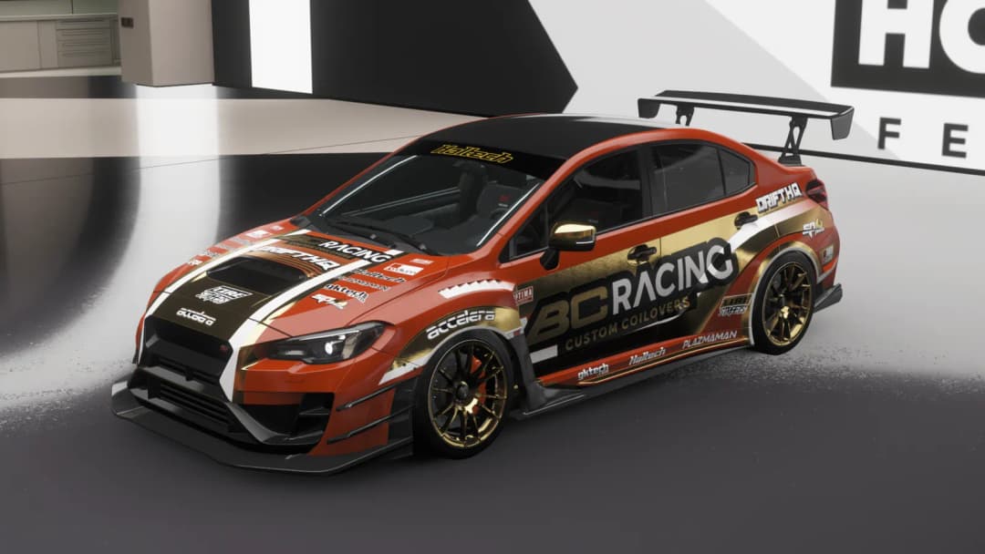2019 Subaru STI S209 - Orange Drift Livery