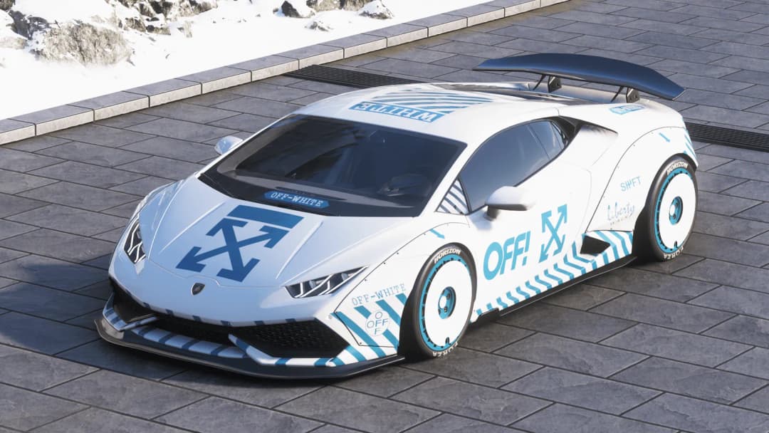 Lamborghini Huracán LP 610-4 Liberty Walk - OFF WHITE - 122 824 262