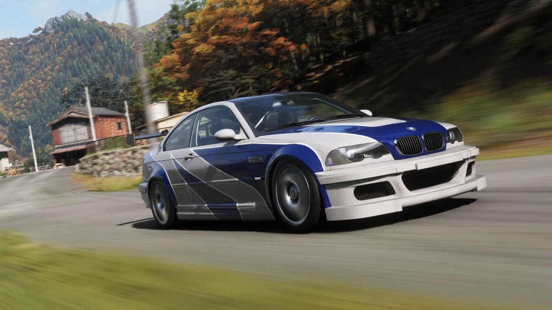 Tried to recreate BMW M3 GTR from NFS Most Wanted as my first ever Forza livery
