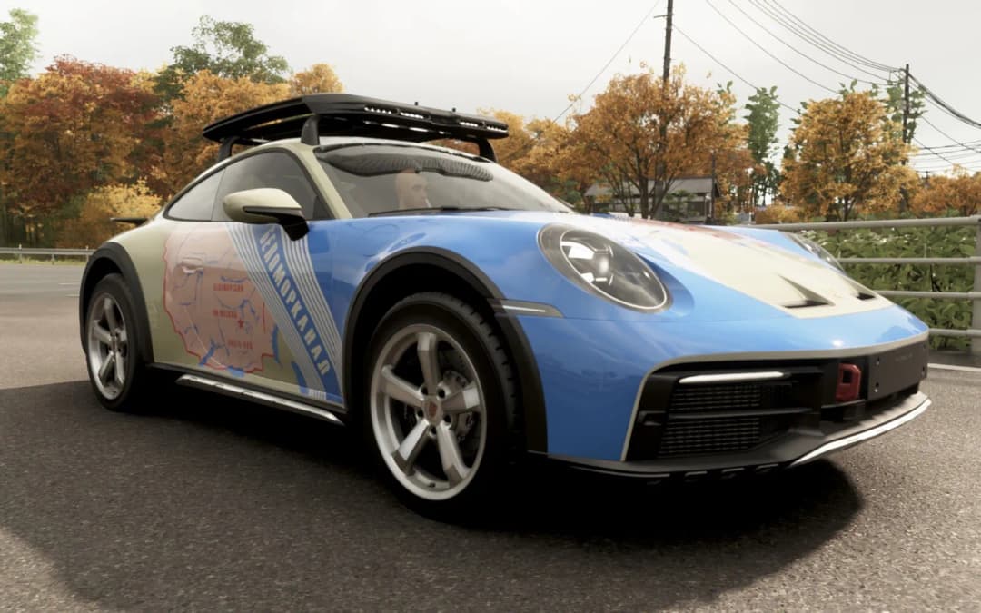 Porsche 911 Rallye BELOMORKANAL CIGARETTES