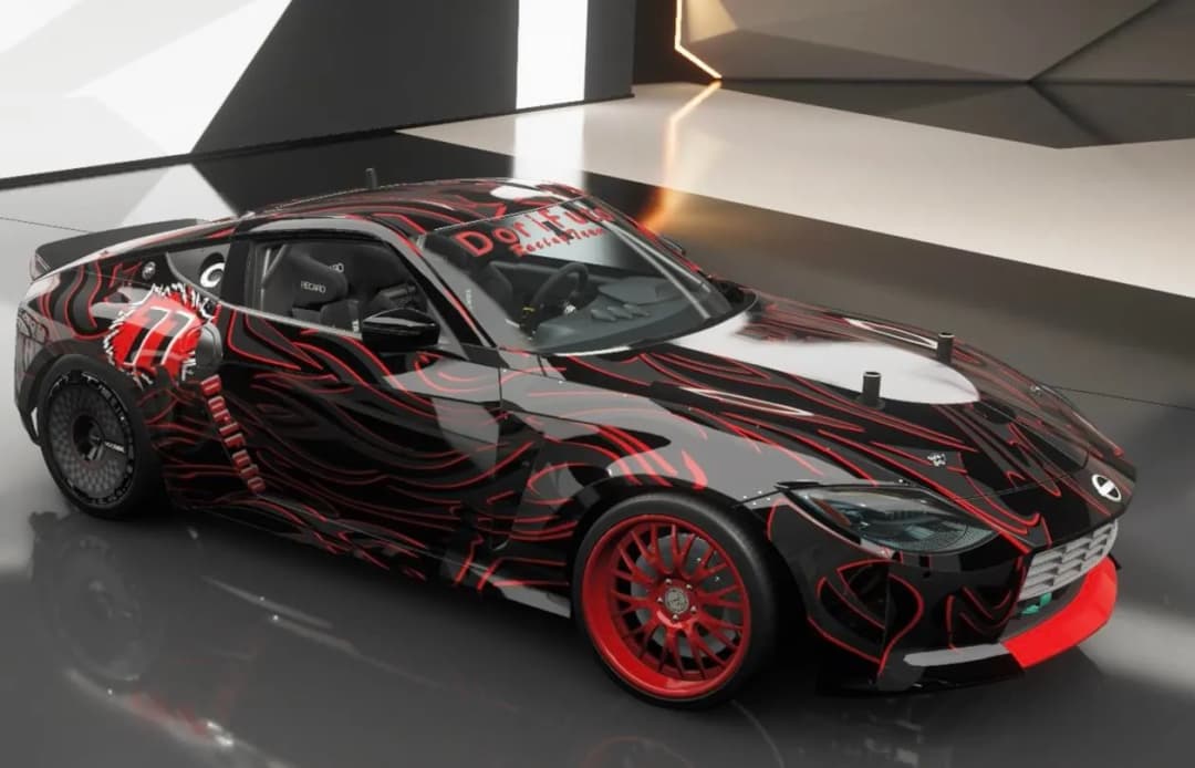 Tribal Drift Comp Spec red/black