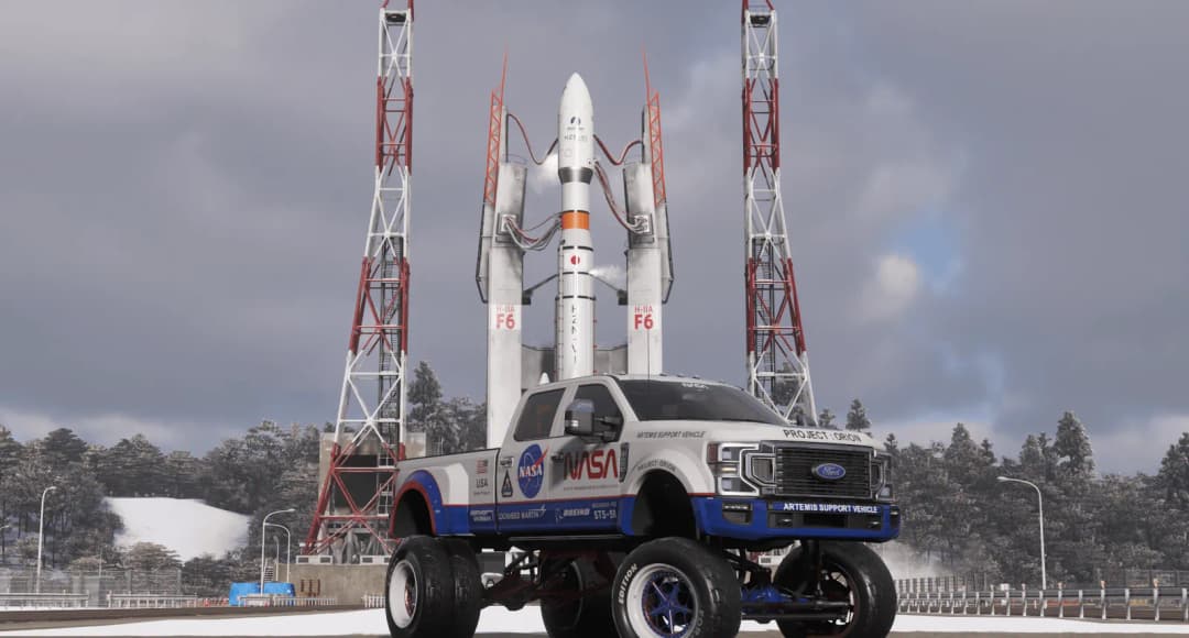 Ford Super Duty FE - NASA Edition. Livery: 252 511 308