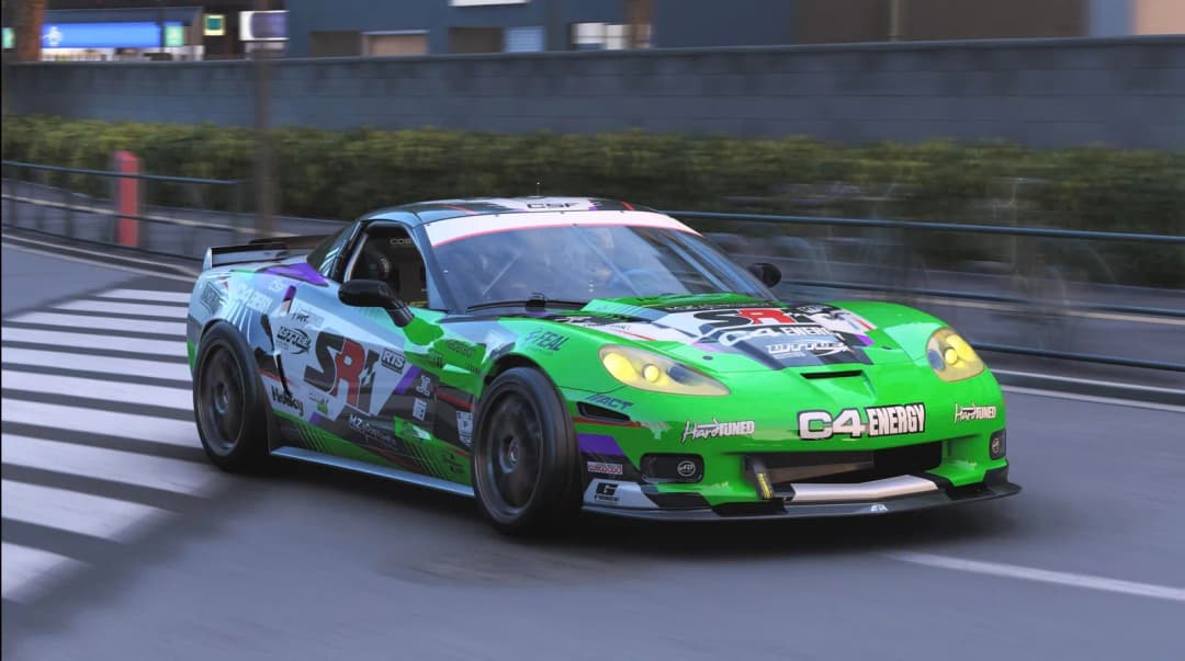 I got commissioned by a real life formula drift driver, to remake his car in Fh6