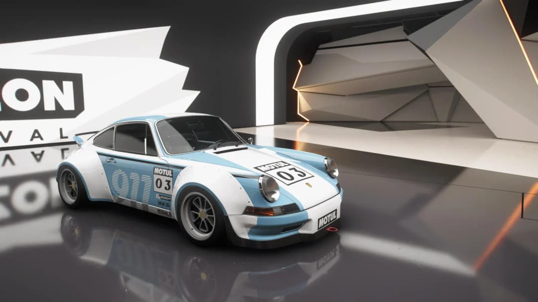 Widebody racing livery