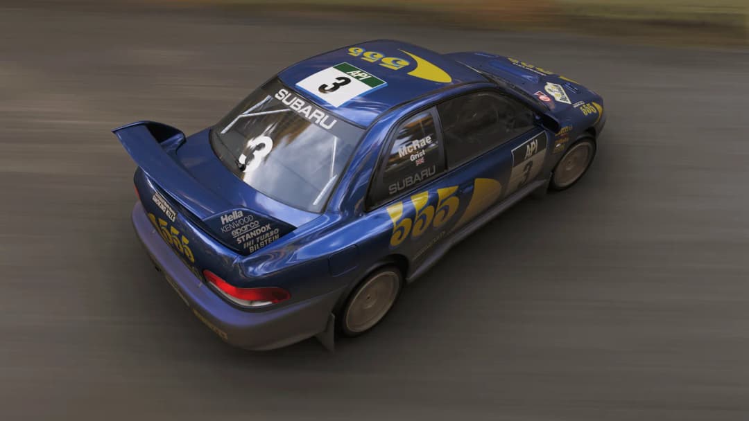 #3 555 Subaru World Rally Team Impreza WRC Rally Australia