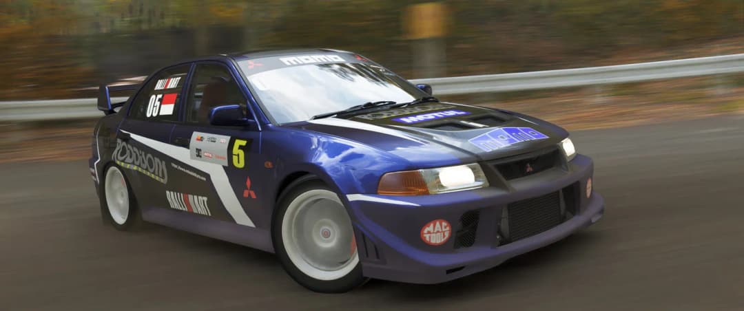 Ralli Art #5 Mitsubishi Lancer Evolution VI GSR
