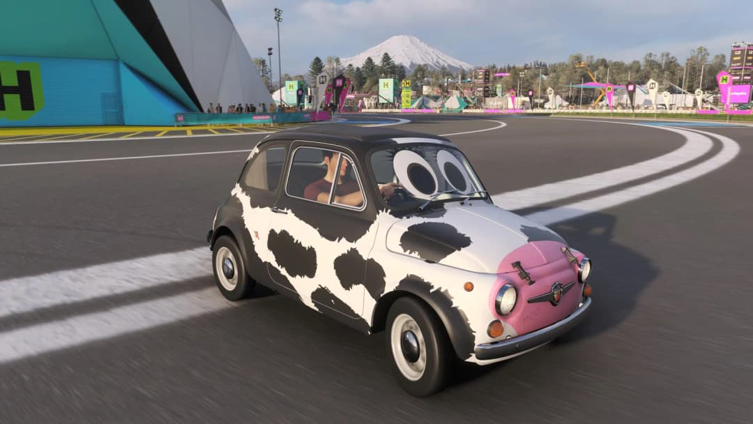 Cow Car Abarth 595