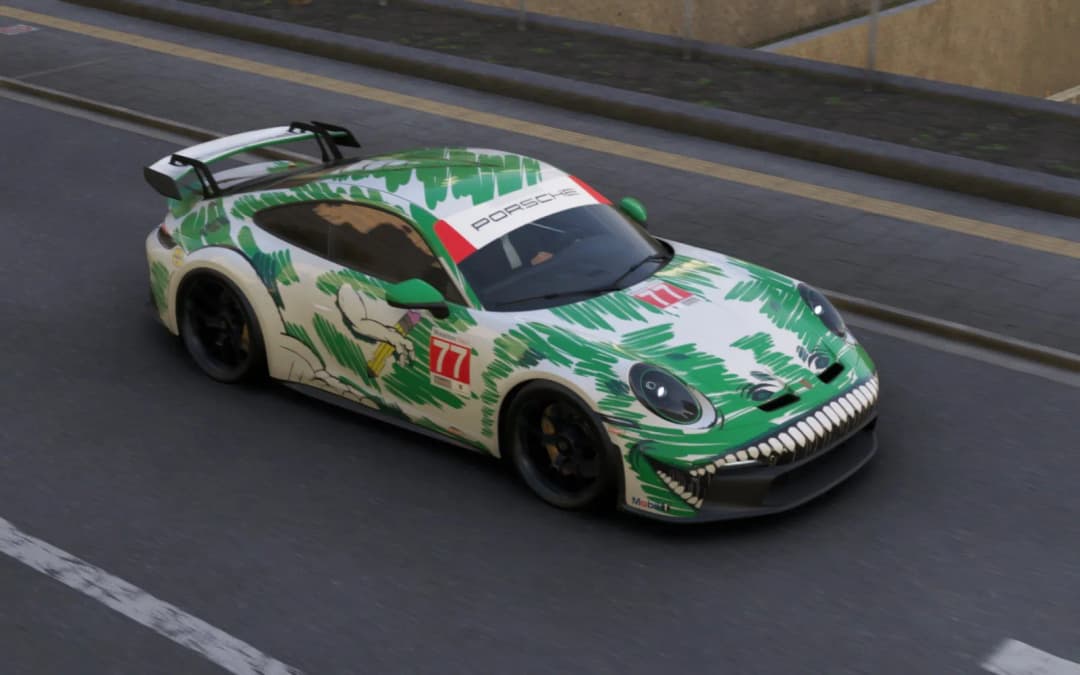 PORSCHE 911 GT3 2021 "SKETCHY" 840062761