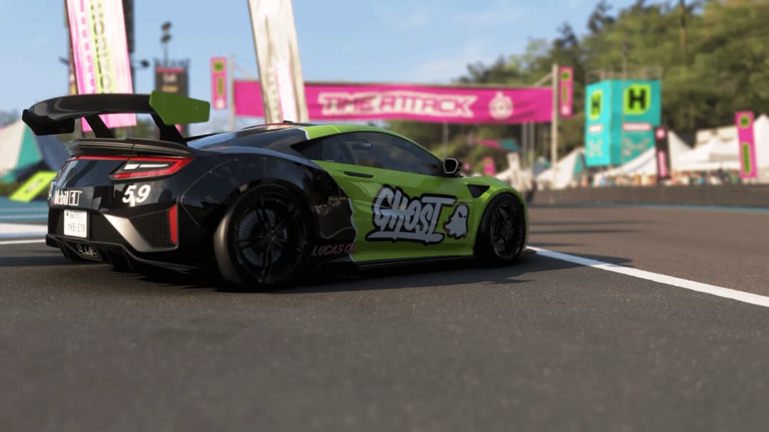 Ghost Racing Livery Honda NSX