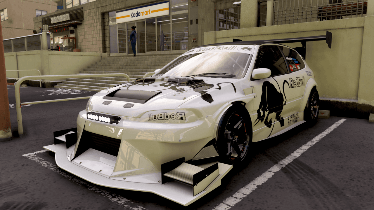 1992 Honda Civic WTAC RedBull Livery | Share Code: 951 541 306