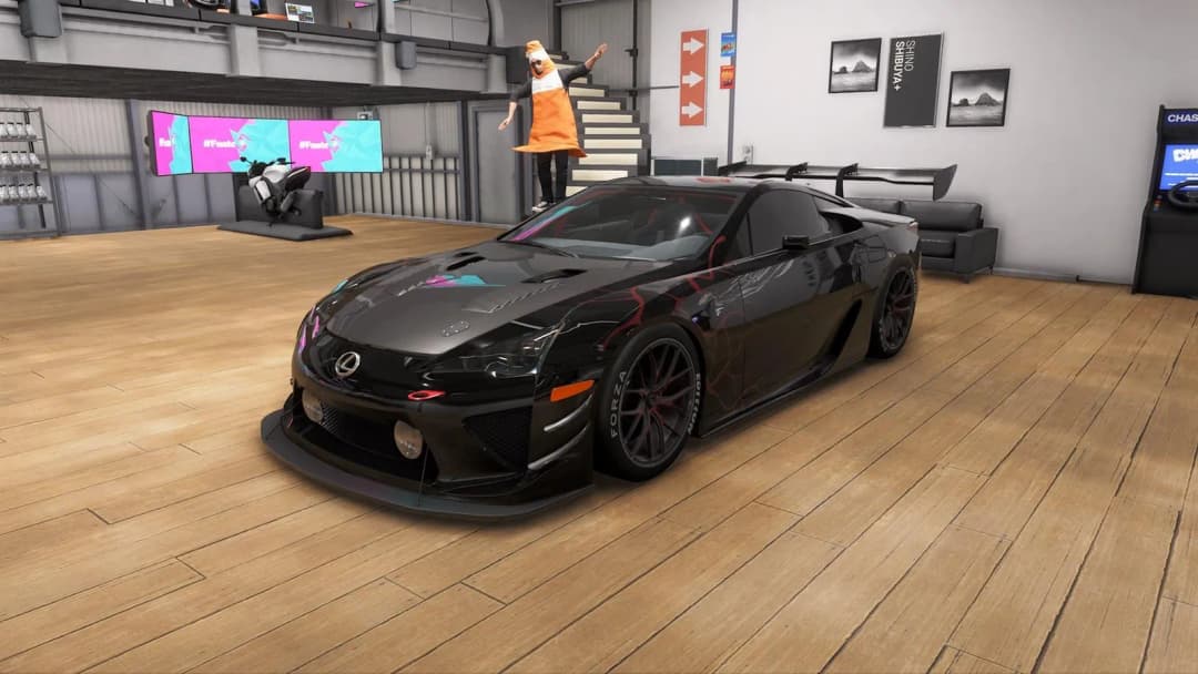 Lexus LFA FE spydr livery!