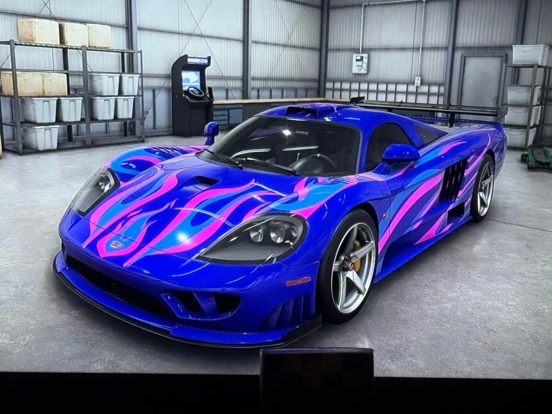 Saleen S7 design