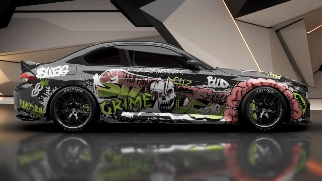 Graffiti BMW M2 FE
