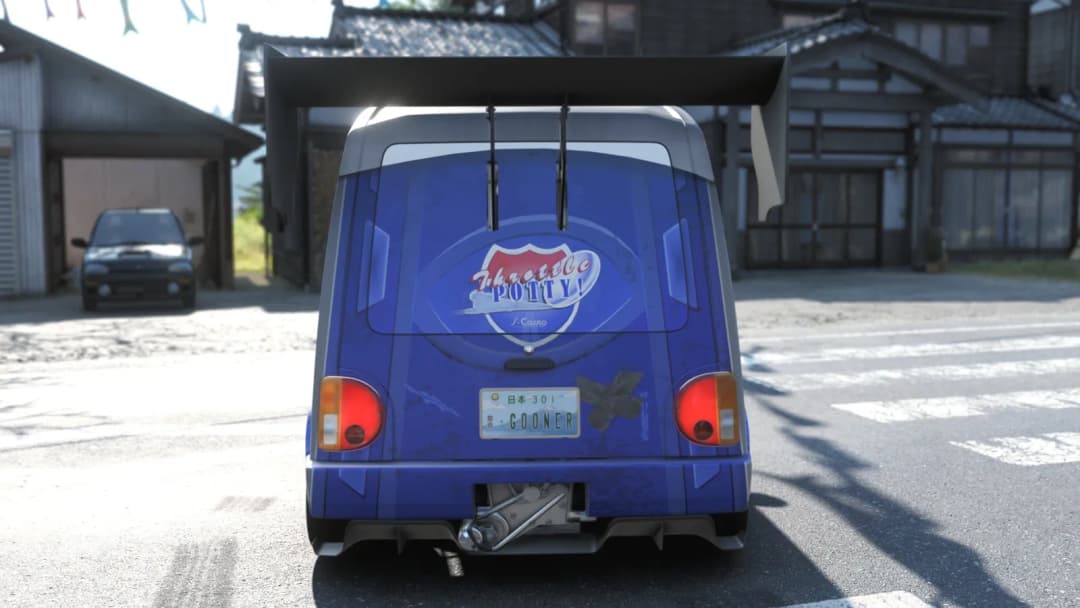 My greatest creation yet...The Throttle Potty ('89 Nissan S-Cargo FE)