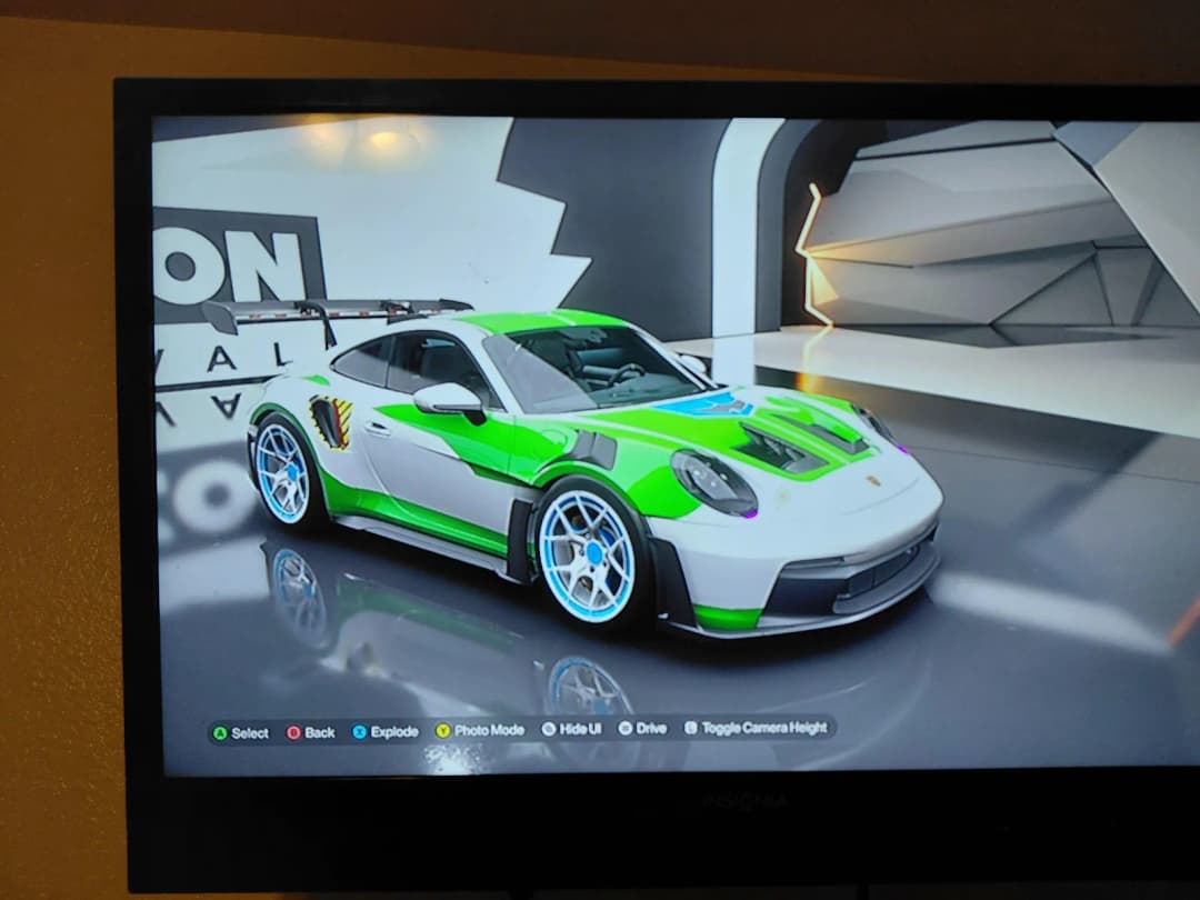 Toy story 1 off gt3 rs design