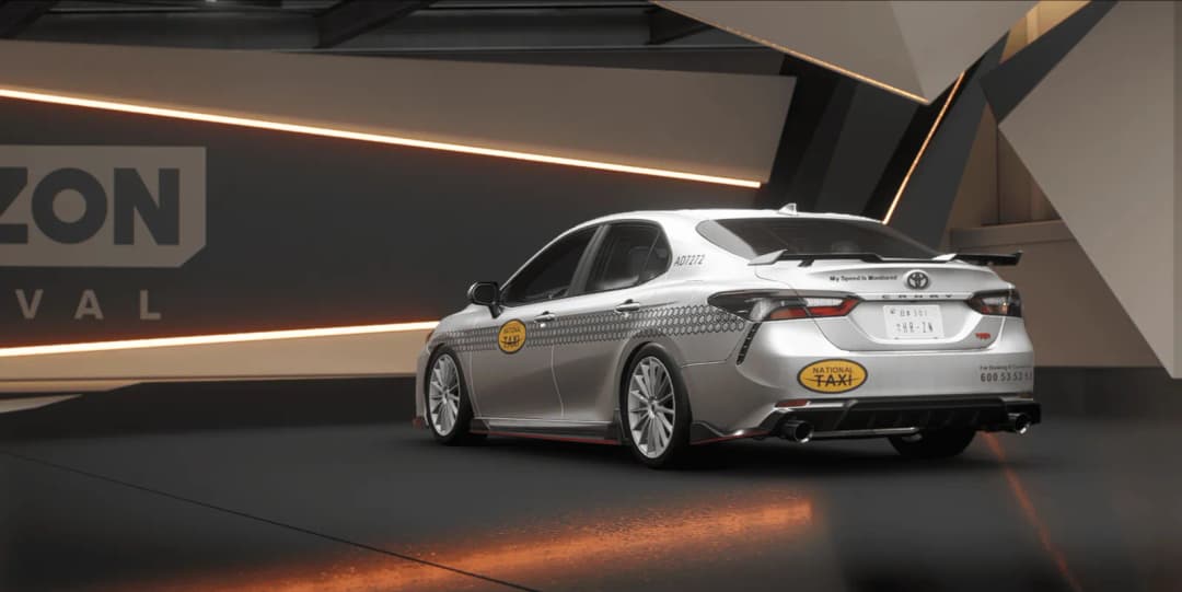 Toyota Camry Abu Dhabi Taxi Livery (141094497)