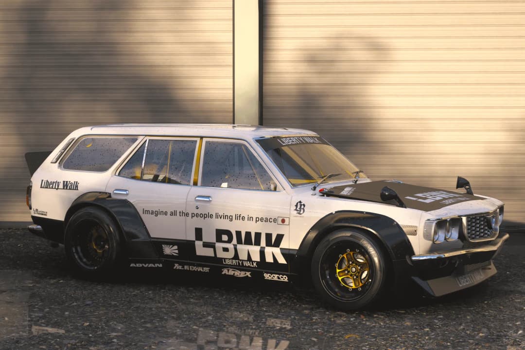 Mazda 808 Wagon LBWK Style