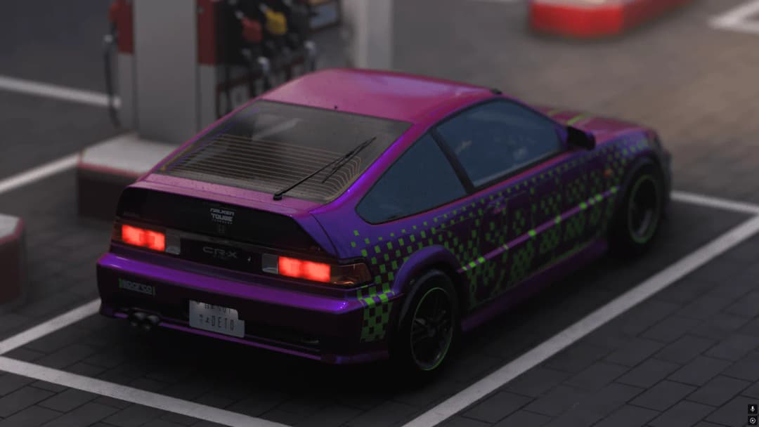 Honda CR-X Night Racing