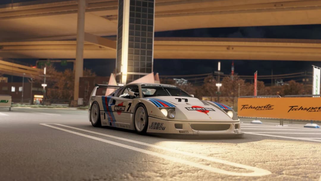 Another FH5 import brought over to FH6: the Martini Ferrari F40 Competizione. SC