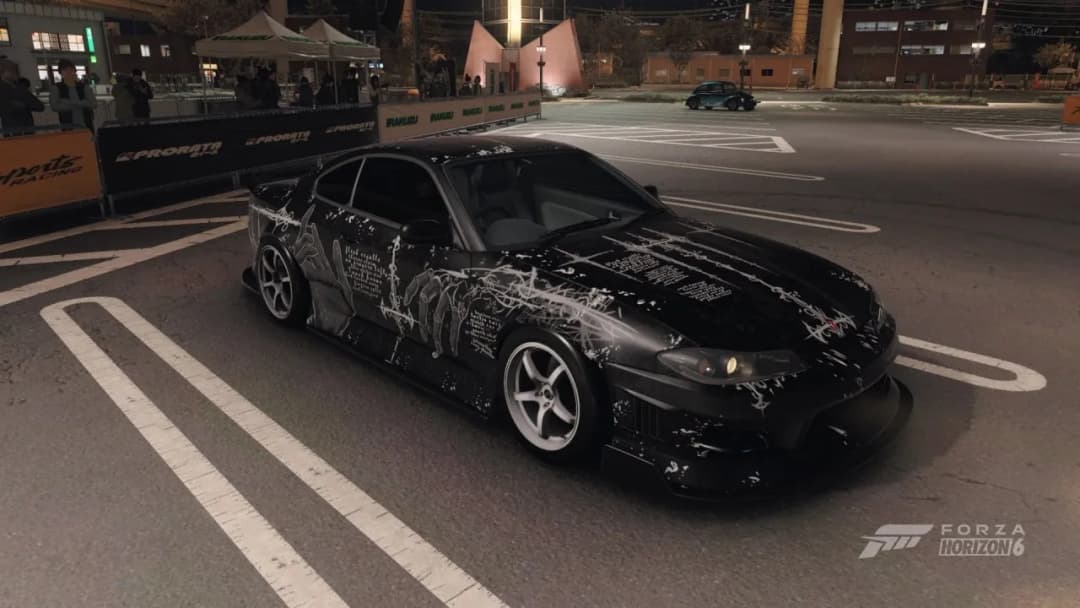 Spent hours on this dark/gothic vibe S15 livery. What do you guys think? 🖤