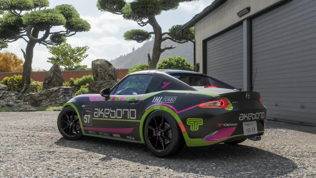 My first completed livery request in FH6 - Mazda MX5 RF