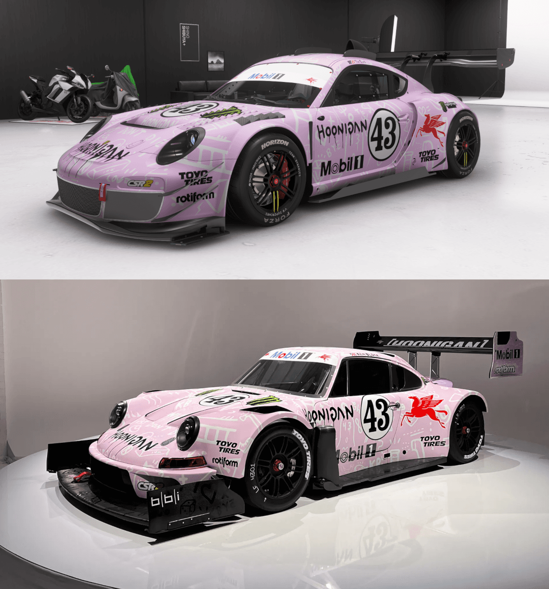Ken Block's Hoonipigasus 2005 Porsche Cayman WTAC (SC: 215 661 209)