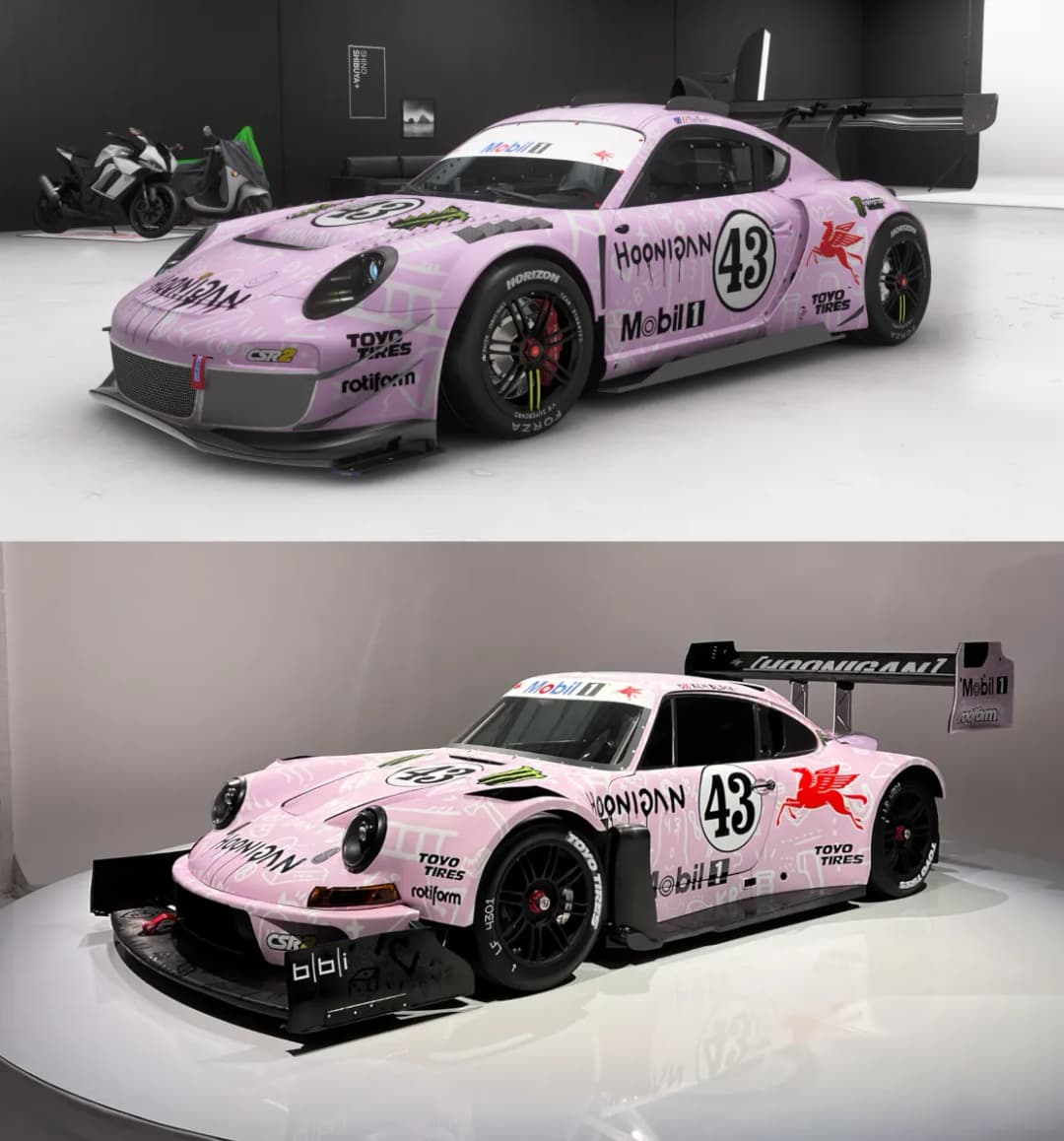 Ken Block's Hoonipigasus 2005 Porsche Cayman WTAC (SC: 215 661 209)