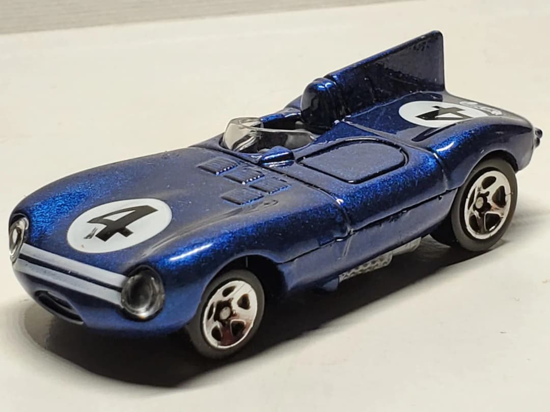 The first of many Jaguar D-Type liveries to come. Hotwheels First Edition #4 Jag