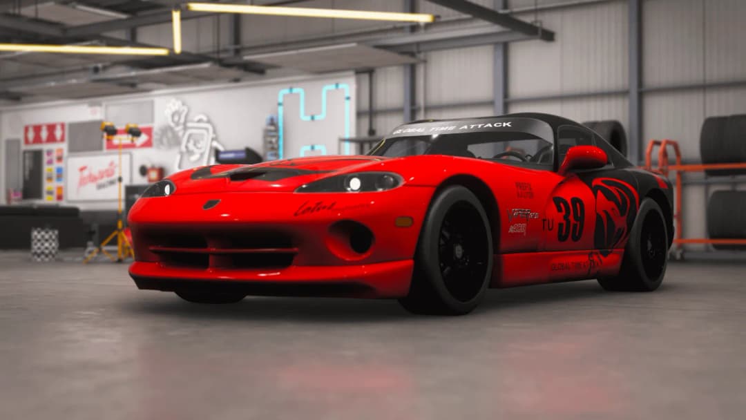 Dodge Viper logo livery.