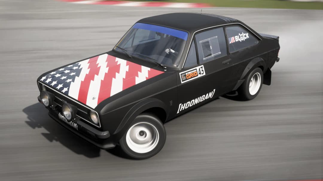 Ken Block Gymkhana Ford Escort