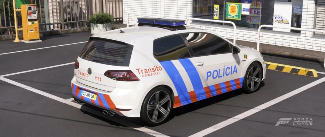 Volkswagen Golf R - Portugal Traffic Police | Livery Code: 724 967 679